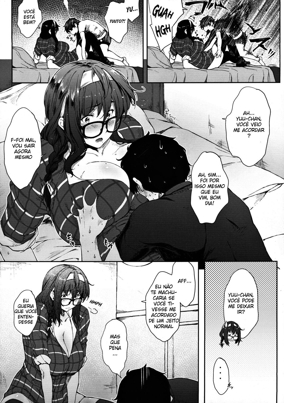 Com a Minha Meia-irmã Enquanto Nossa Mãe Não Está em Casa | Babaa no Inu Ma ni Nee-chan to