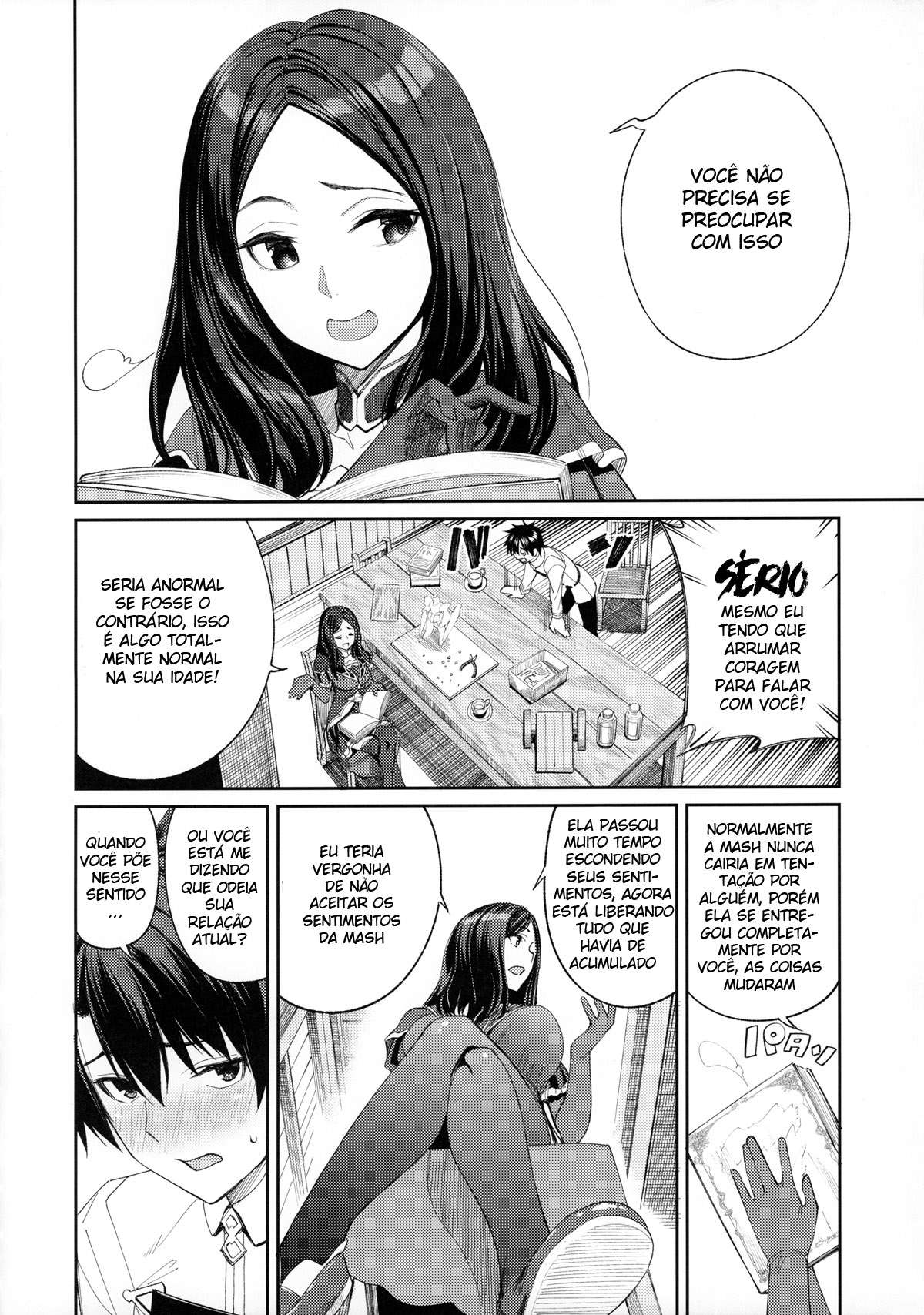 Mash ga Tonikaku Guigui Kuru Hon