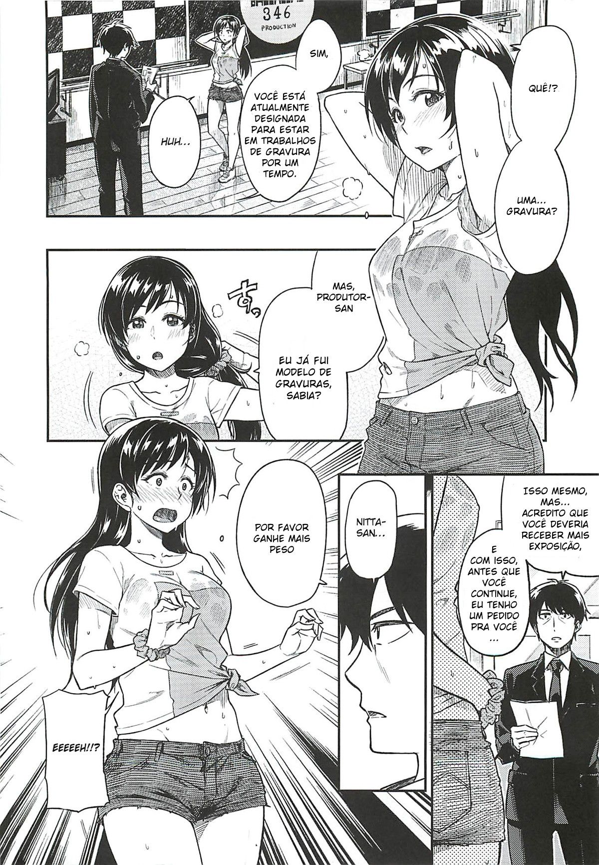 Por Favor Ganhe Mais Peso, Nitta-San | Nitta-san Taijuu o Fuyasite Kudasai.
