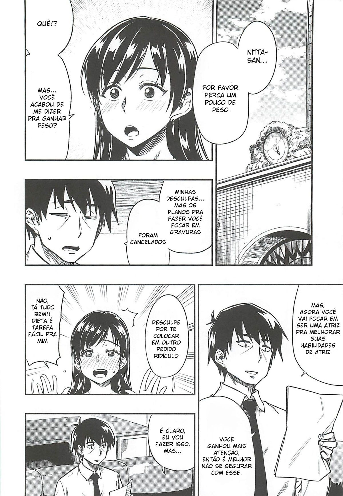 Por Favor Ganhe Mais Peso, Nitta-San | Nitta-san Taijuu o Fuyasite Kudasai.