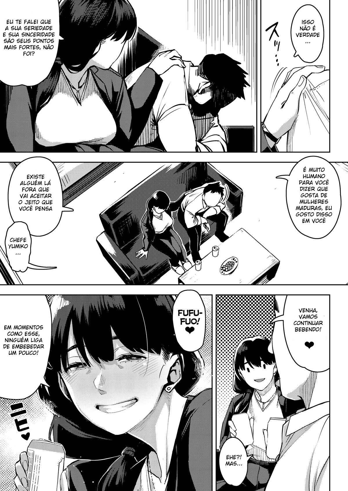 A Chefe Casada Yumiko Fazendo Sexo com seu Subordinado