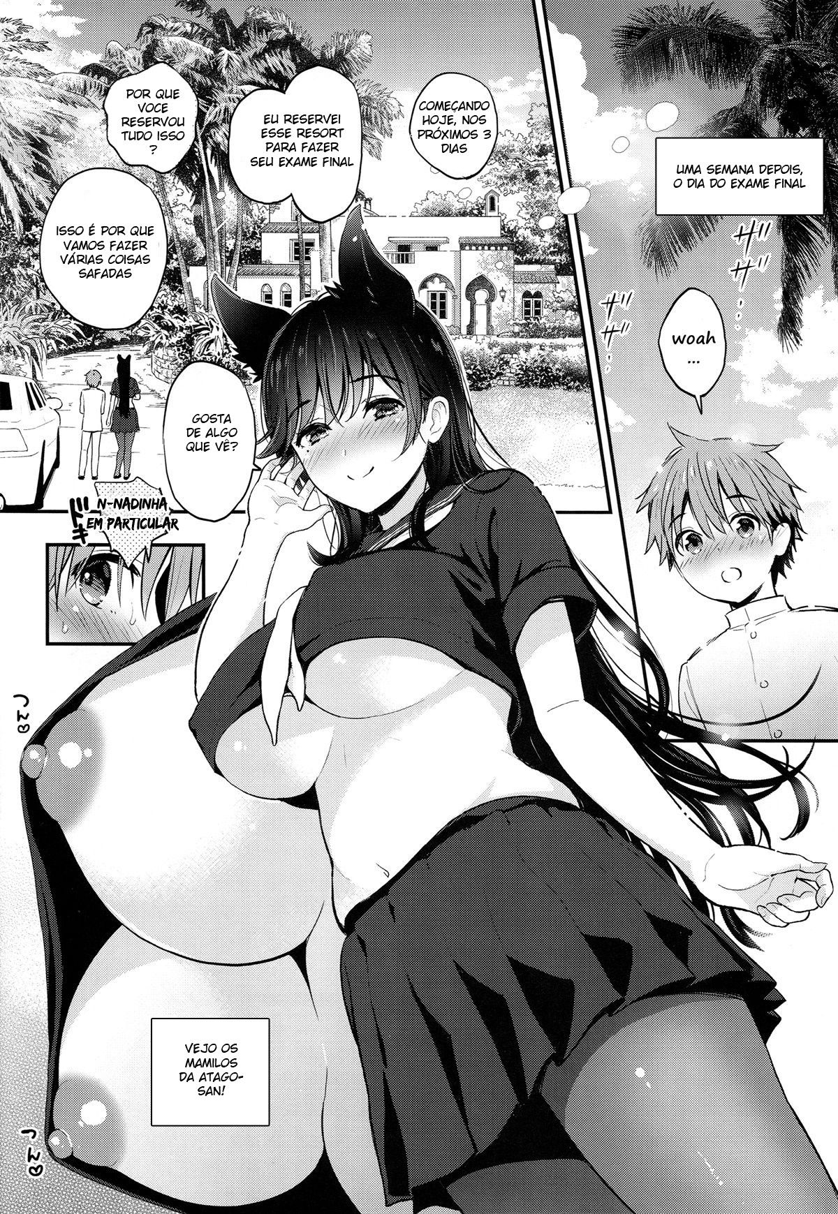 Atago no Ecchi na Shikikan Shiken