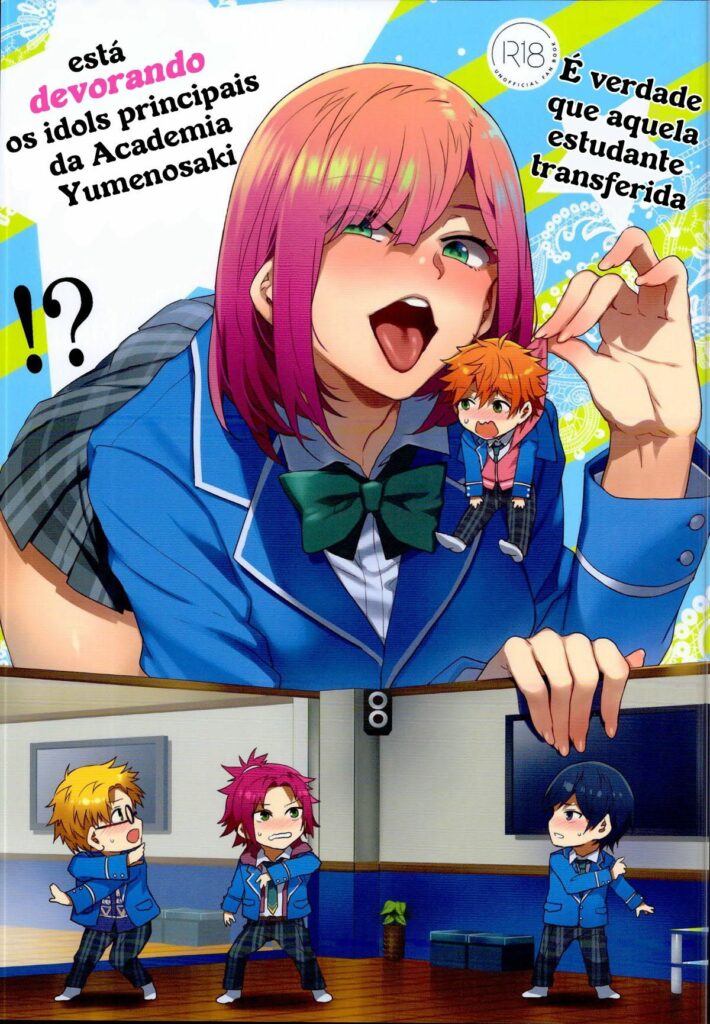 É Verdade Que Aquela Estudante Transferida Está Devorando os Idols Principais da Academia Yumenosaki!