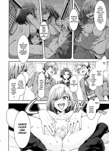 É Verdade Que Aquela Estudante Transferida Está Devorando os Idols Principais da Academia Yumenosaki! - Foto 9