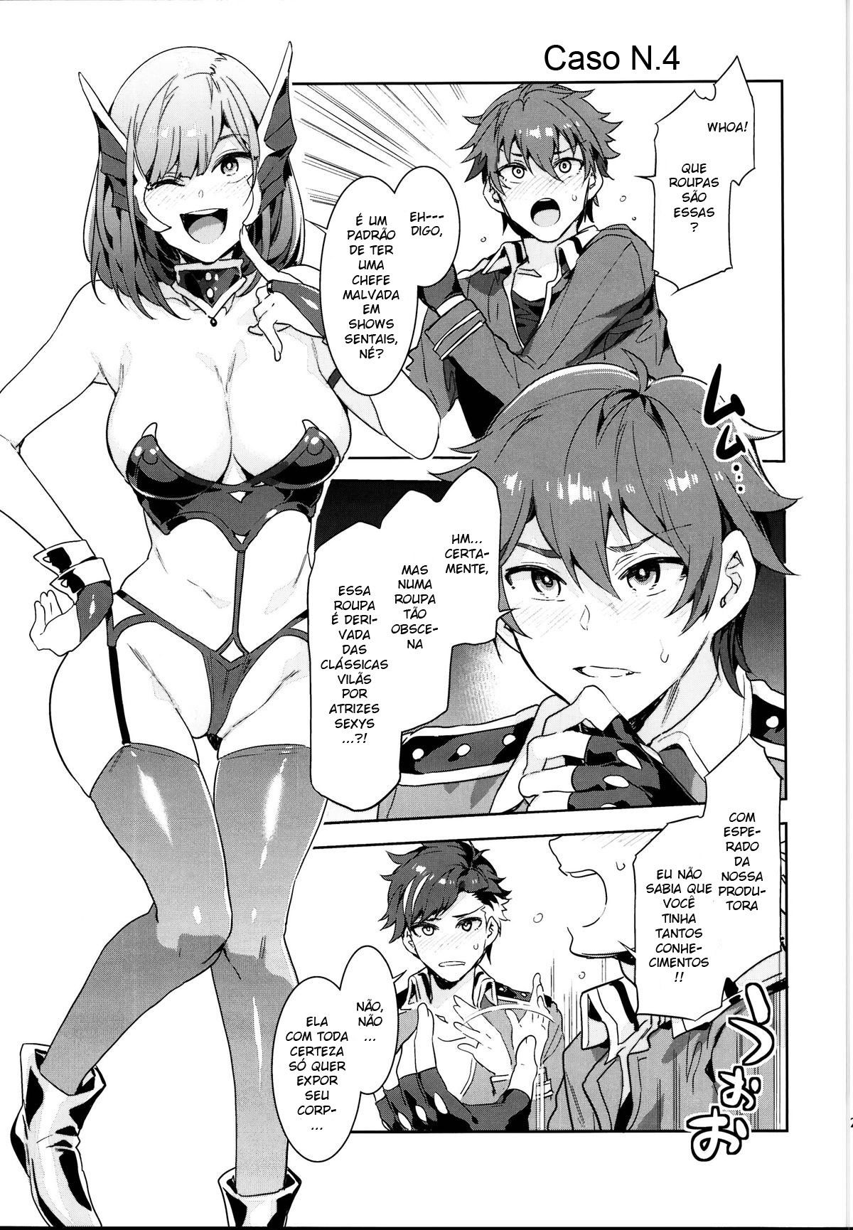 É Verdade Que Aquela Estudante Transferida Está Devorando os Idols Principais da Academia Yumenosaki!