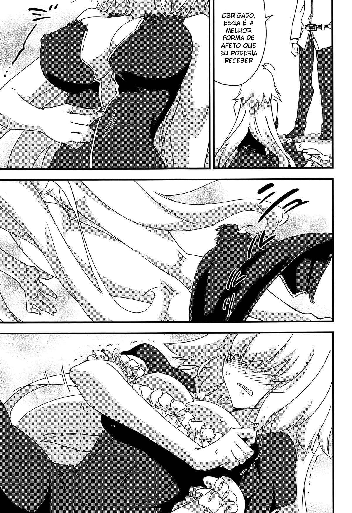 Empregada Jeanne-chan, ao seu dispor