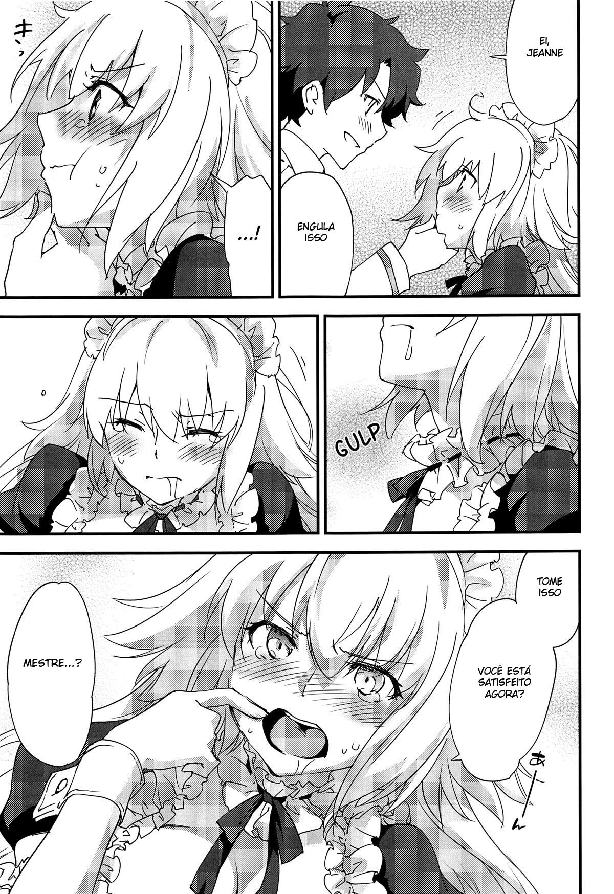 Empregada Jeanne-chan, ao seu dispor