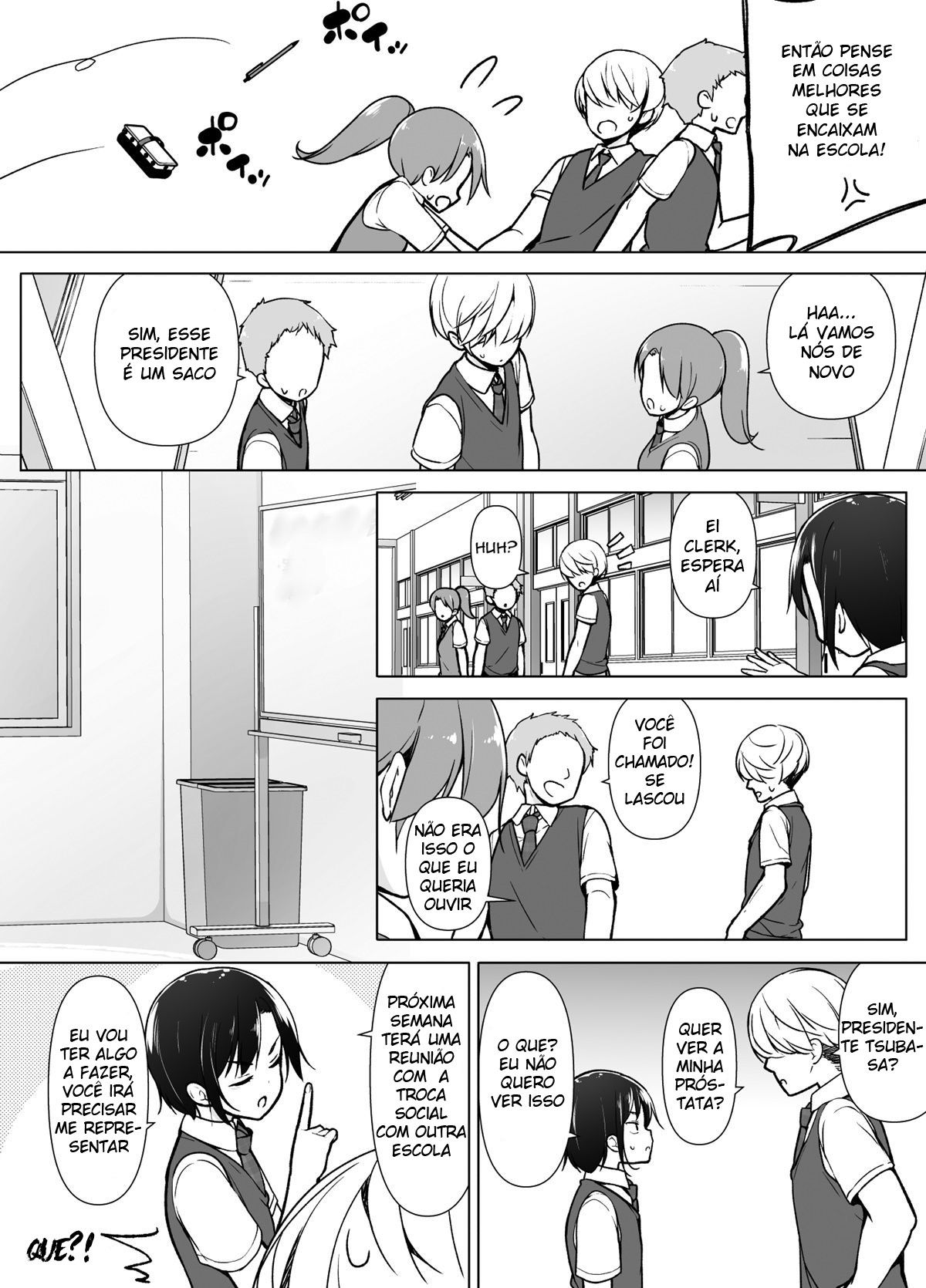 Gouman Seitokaichou ga Josou o Shitara