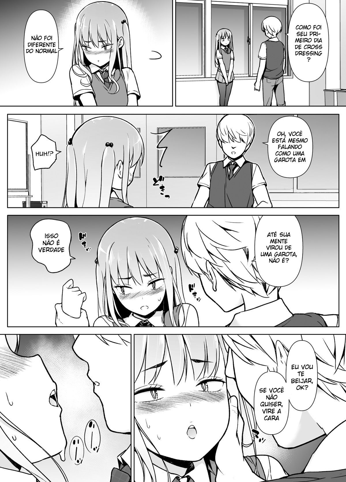 Gouman Seitokaichou ga Josou o Shitara