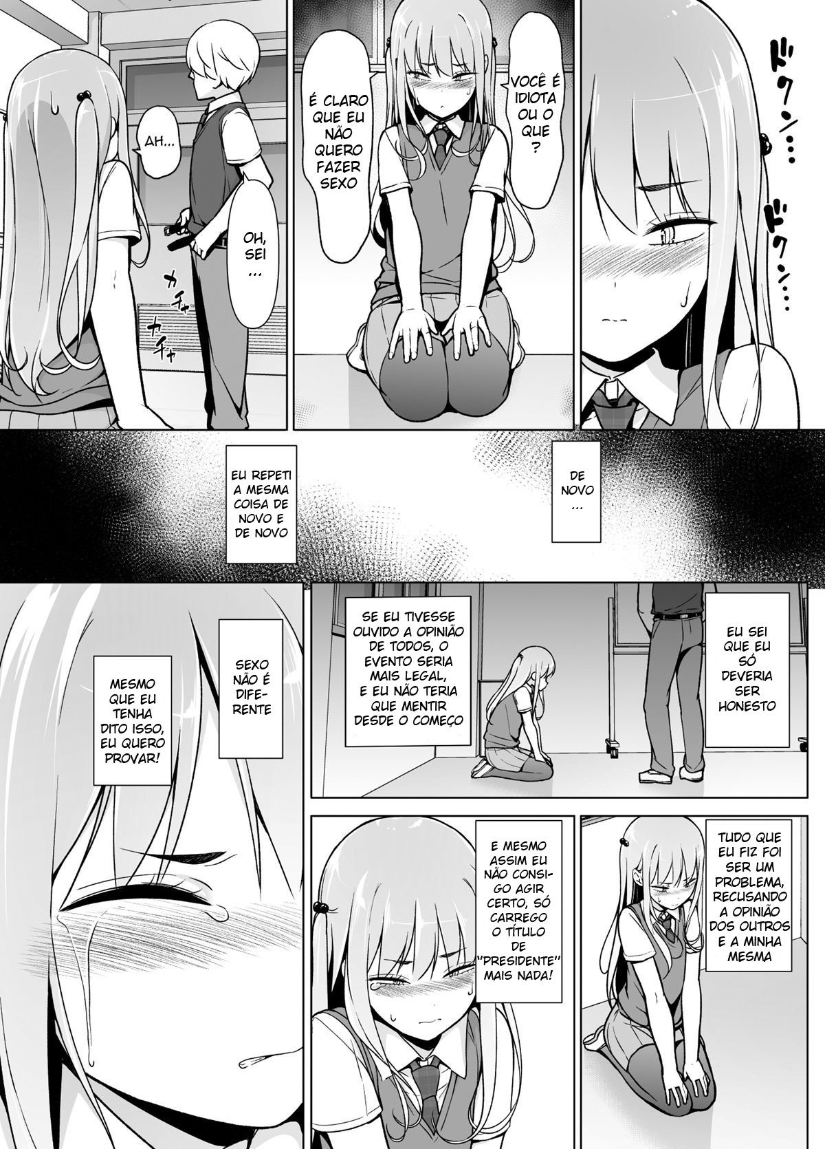 Gouman Seitokaichou ga Josou o Shitara