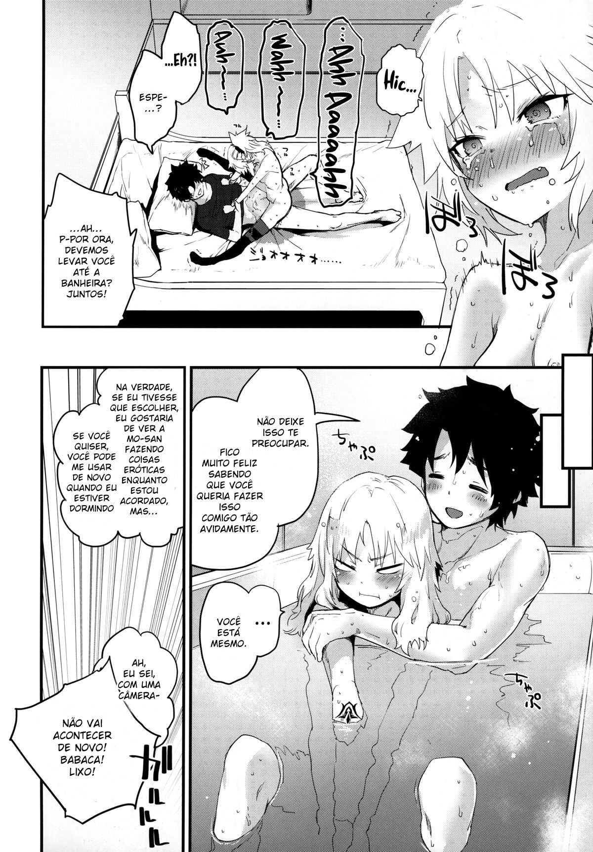 Isso é culpa sua, Mestre…