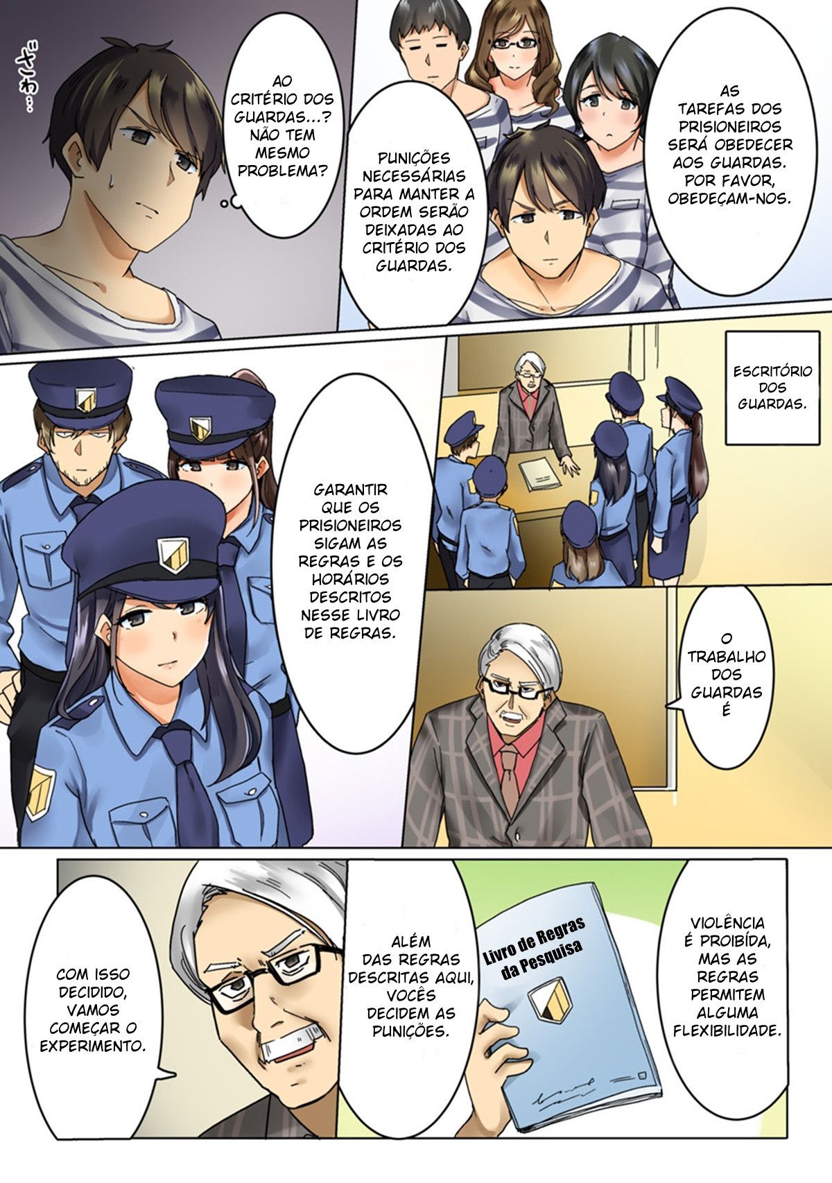Kangoku Zemi Kanshu ni Zettai Fukujuu o Shiirarete…