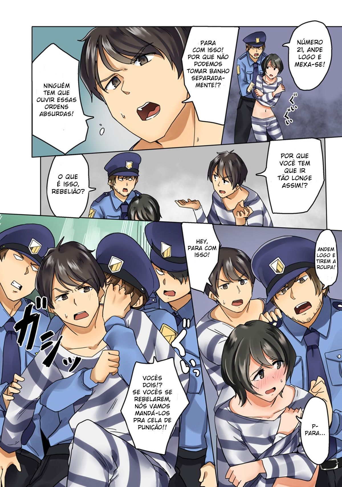 Kangoku Zemi Kanshu ni Zettai Fukujuu o Shiirarete…