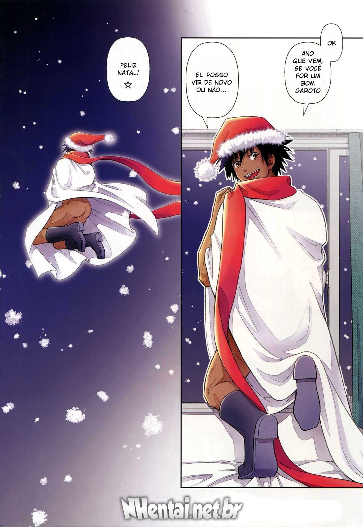 Por Que o Papai Noel Vem à Noite