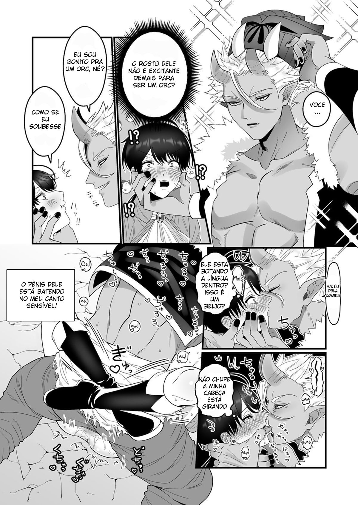 Orc Aite ni Inmon Nashi de Mesu Ochi suru Wake Nai daro
