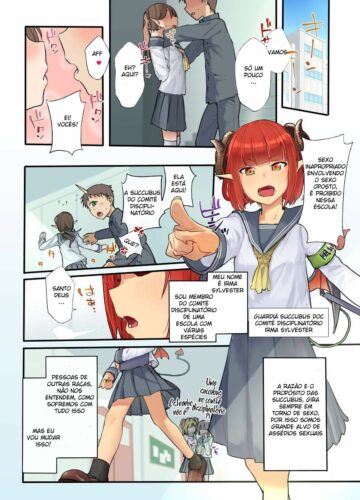Keppeki Fuukiiin Succubus no Internship ～1 Shuukan Micchiri ♥ Kyousei Houshi Katsudou - Foto 3