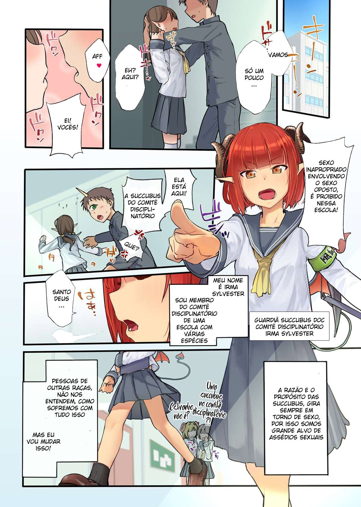 Keppeki Fuukiiin Succubus no Internship ～1 Shuukan Micchiri ♥ Kyousei Houshi Katsudou