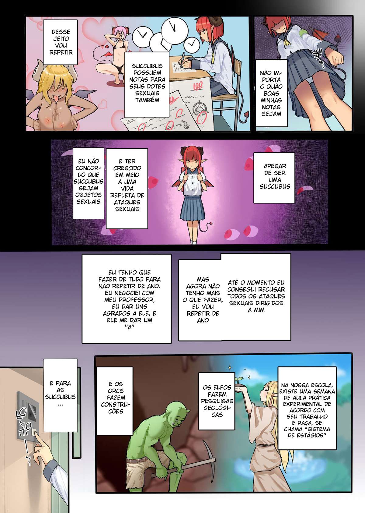 Keppeki Fuukiiin Succubus no Internship ～1 Shuukan Micchiri ♥ Kyousei Houshi Katsudou