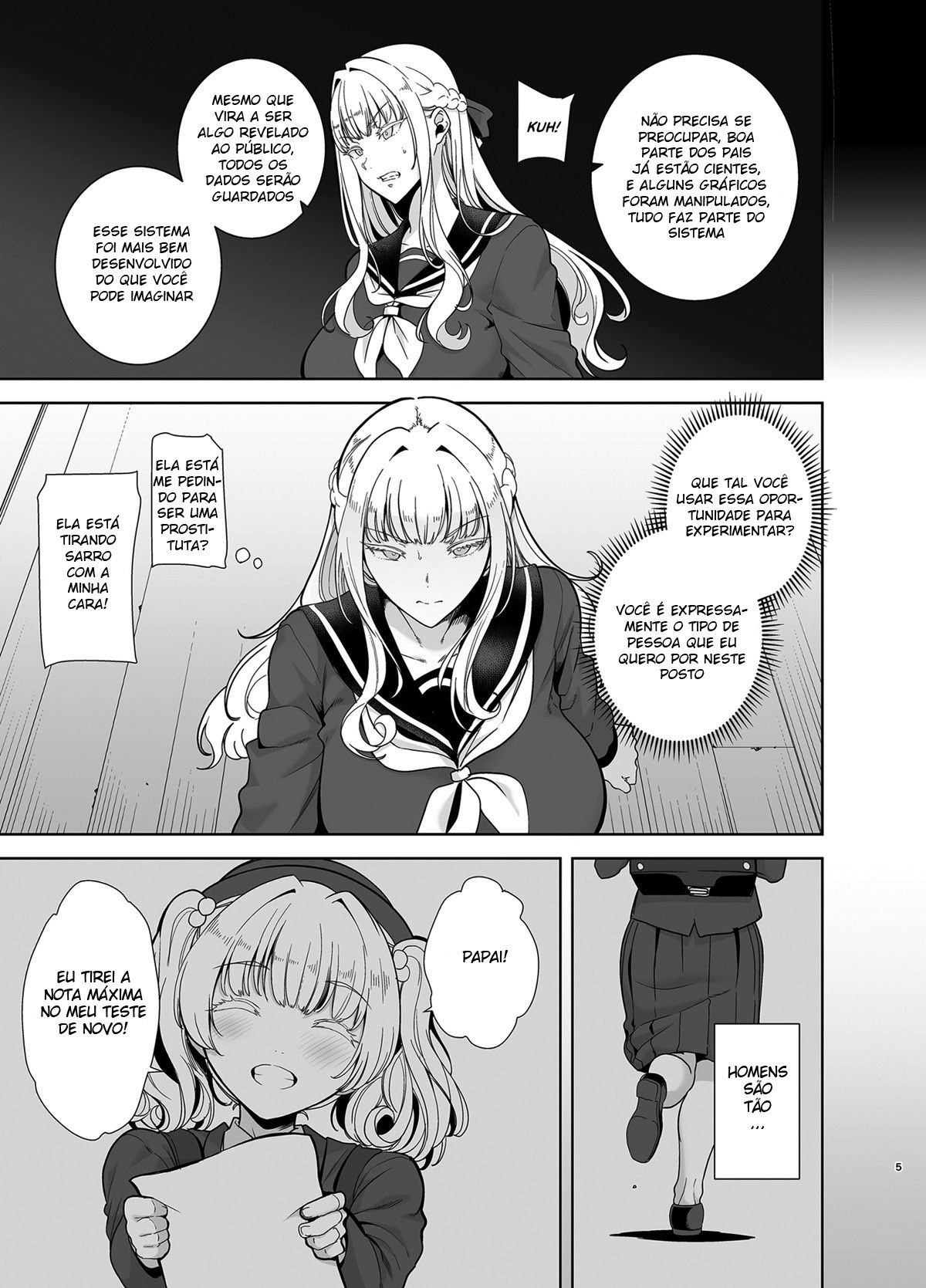 Seika Jogakuin Koutoubu Kounin Sao Oji-san 4