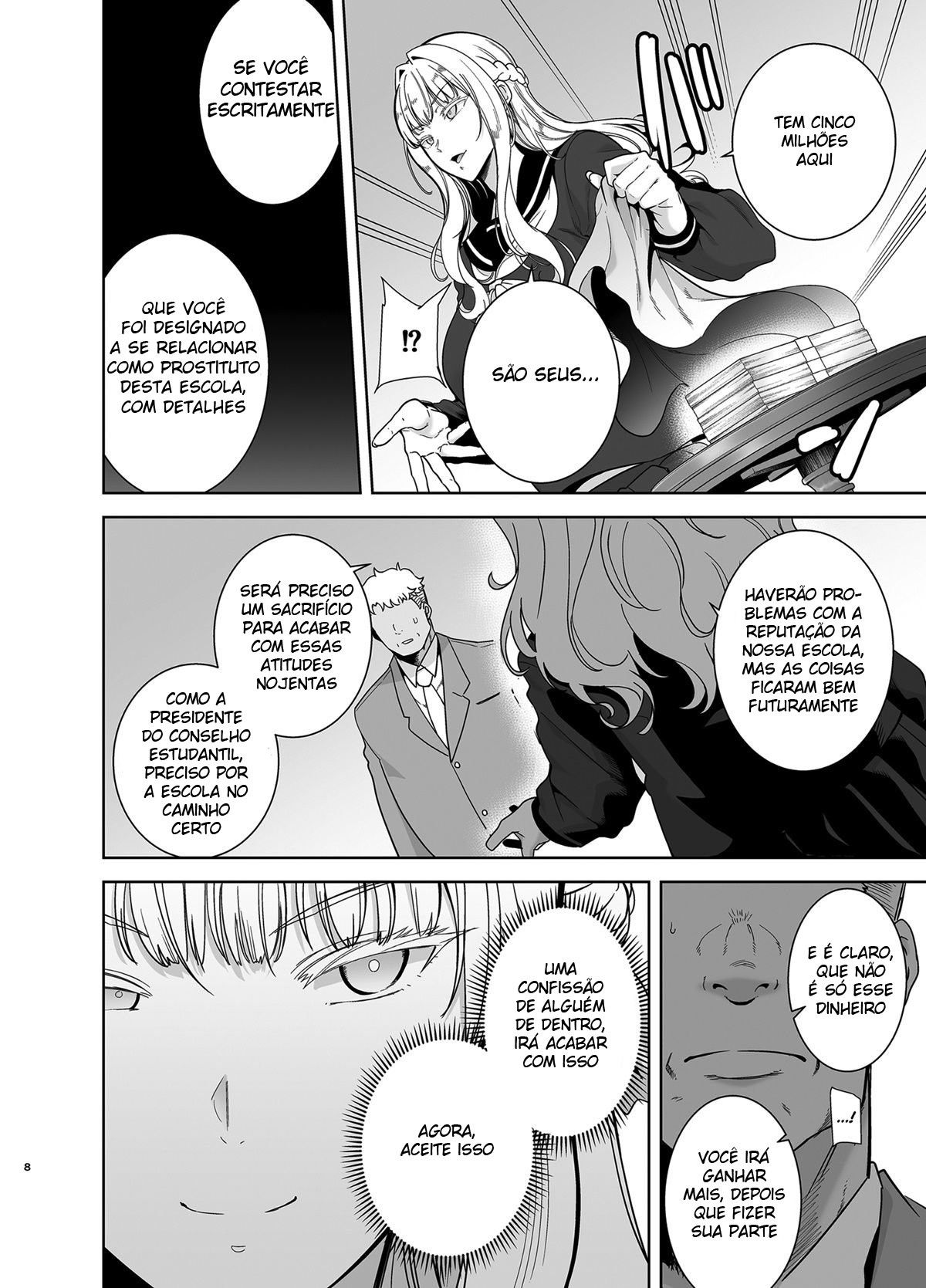 Seika Jogakuin Koutoubu Kounin Sao Oji-san 4