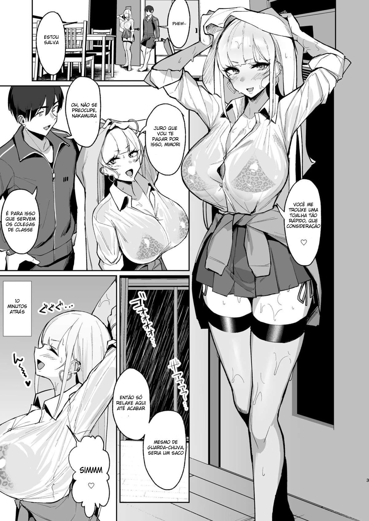 Sexo Infiel com uma colegial morena enquanto se abriga da chuva | Ecchi na Gal JK to Amayadori Tsuide ni Uwaki Koubi Shichau Yatsu.