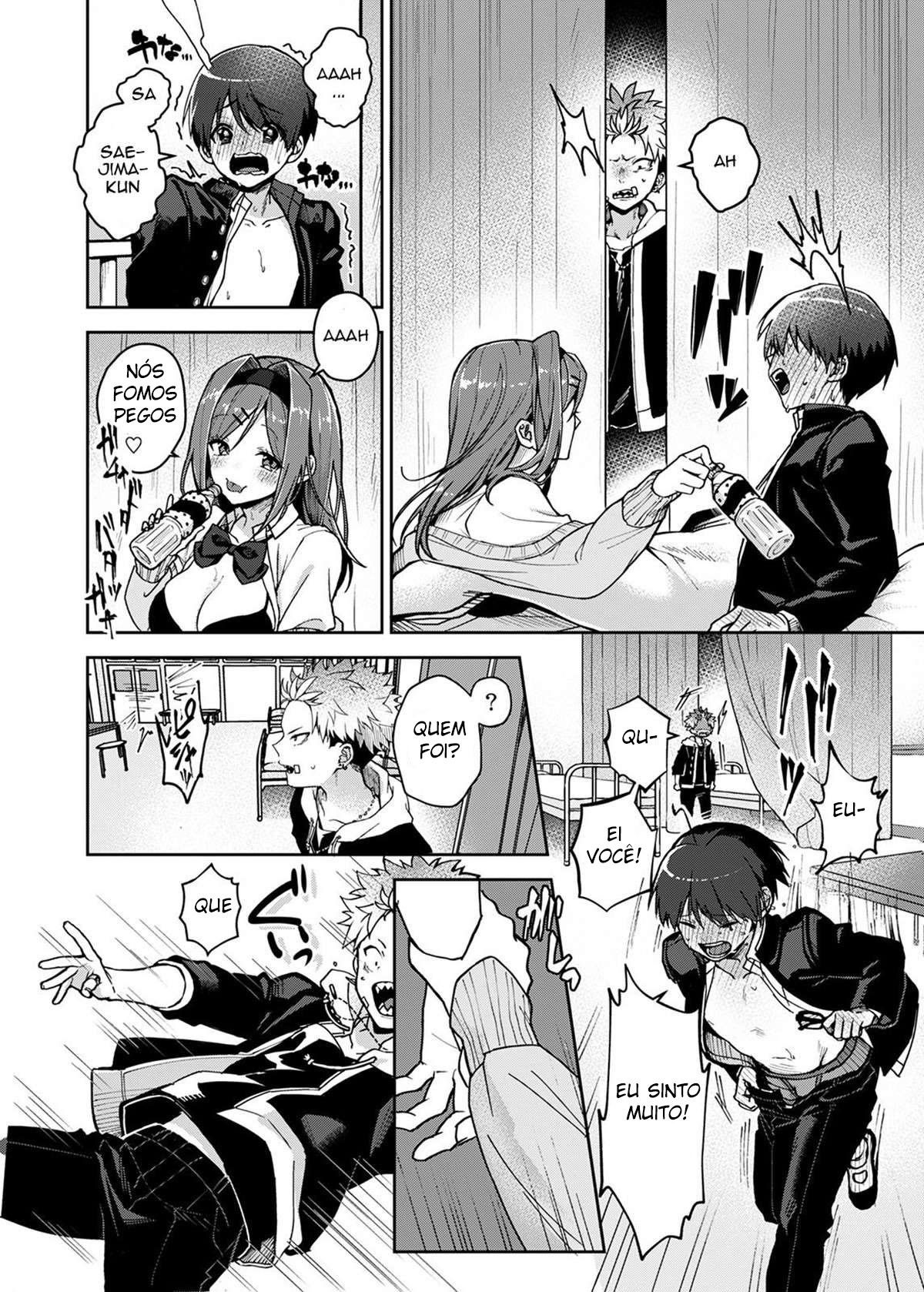 Um Menino Delinquente é Provocado por uma Lasciva Onee-san