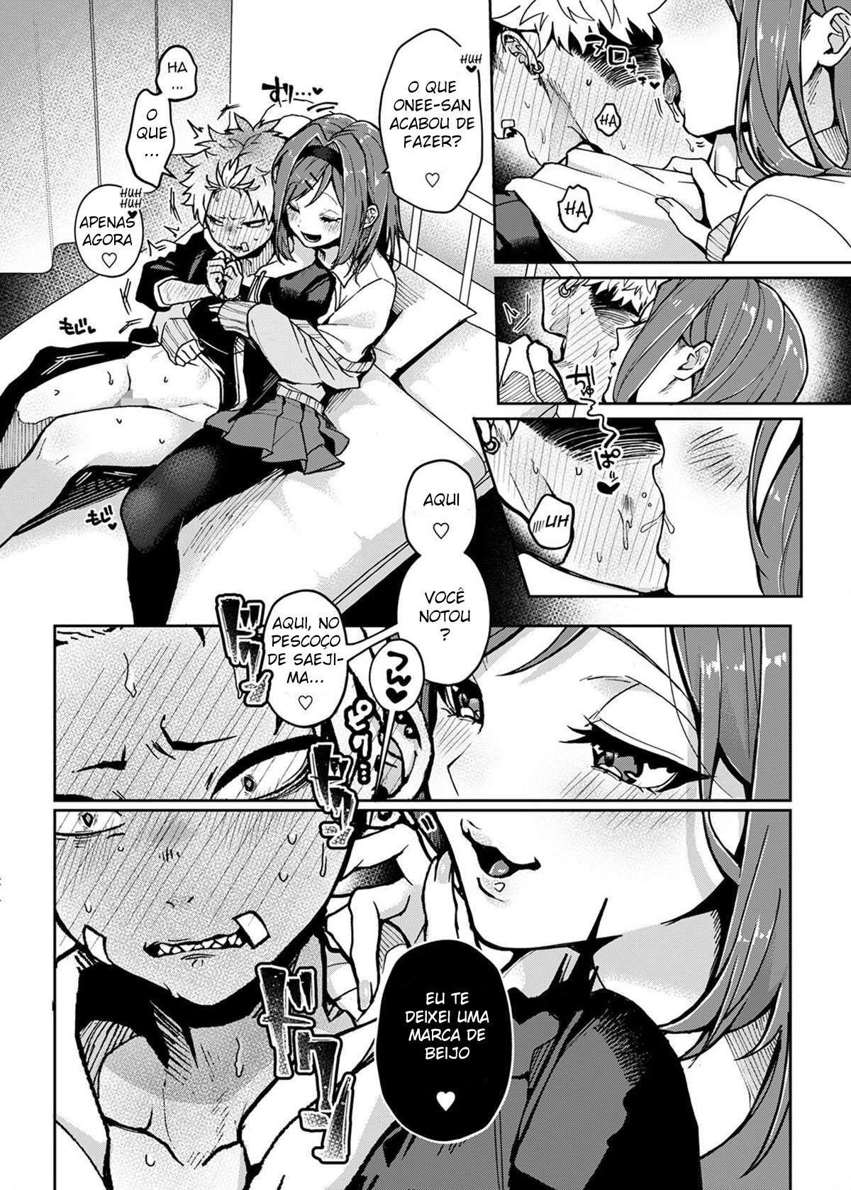 Um Menino Delinquente é Provocado por uma Lasciva Onee-san