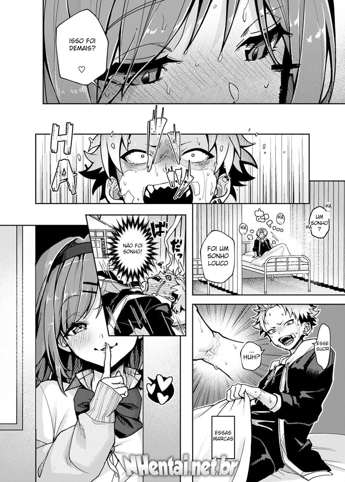 Um Menino Delinquente é Provocado por uma Lasciva Onee-san