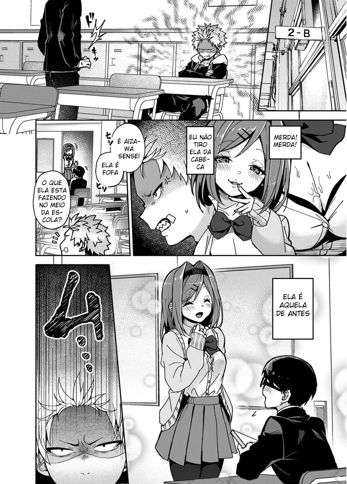 Um Menino Delinquente é Provocado por uma Lasciva Onee-san