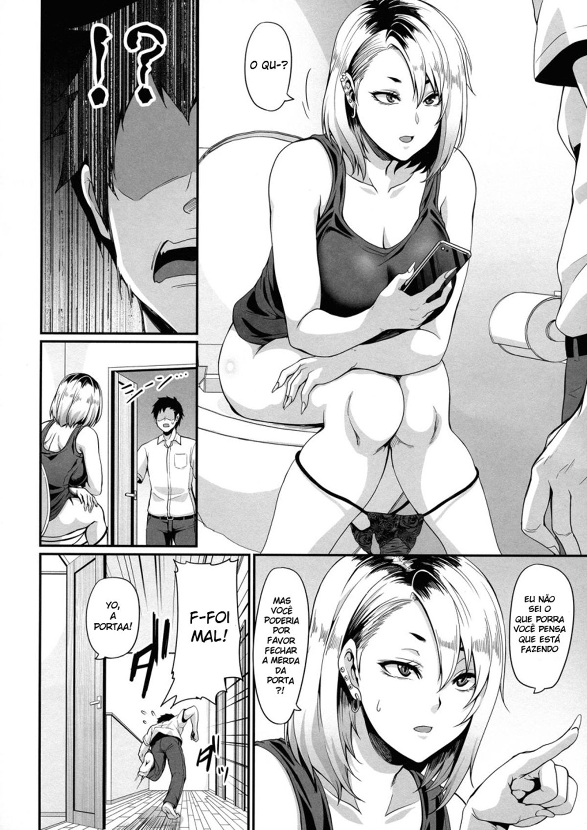 A Irmã Mais Velha Dela é uma Gyaru Vadia