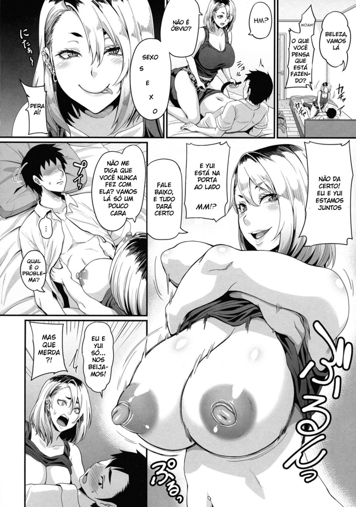 A Irmã Mais Velha Dela é uma Gyaru Vadia