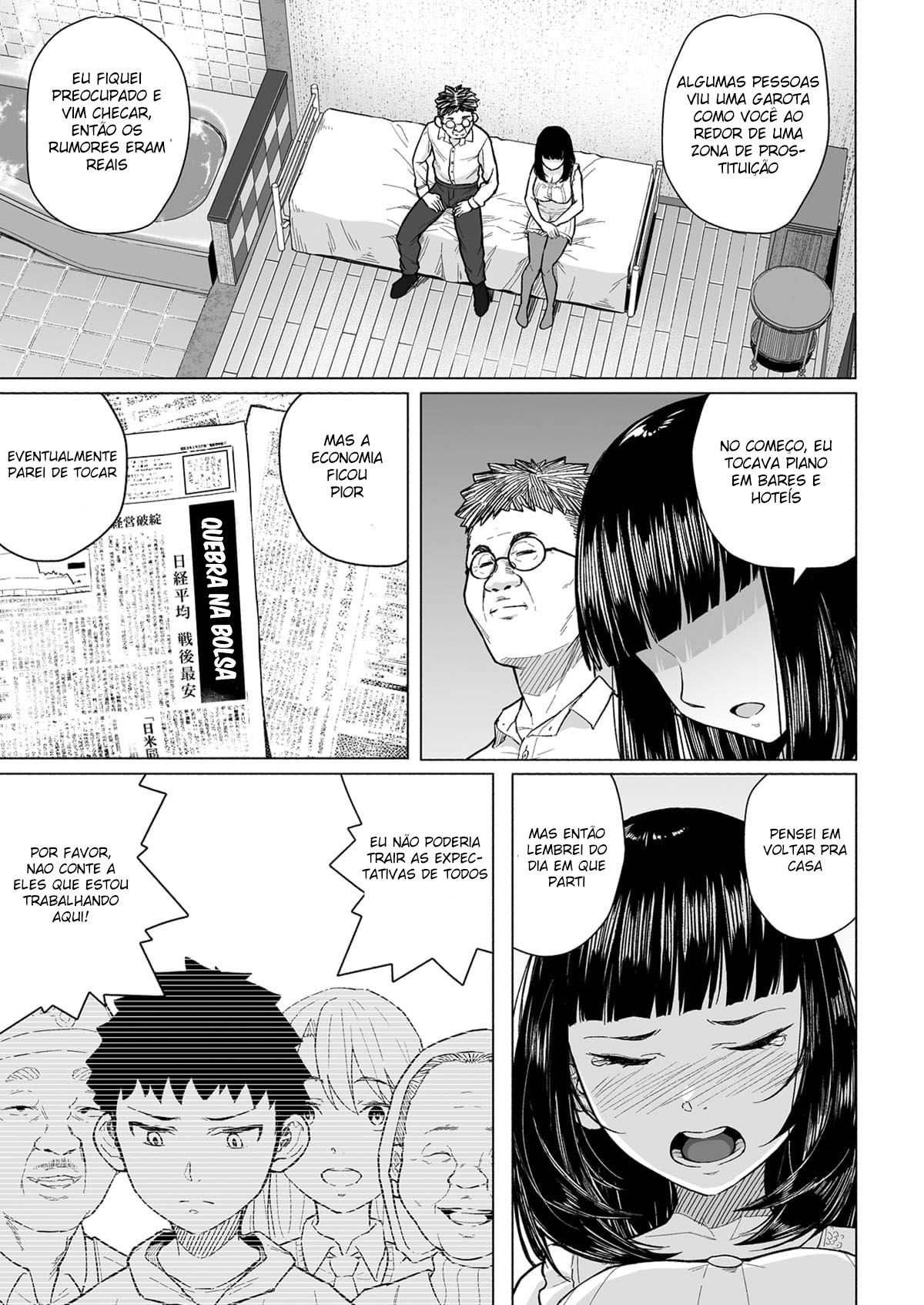 A Nee-chan Que eu Sempre Desejei, Começou a se Prostituir e Fez Sexo Com Meu Pai