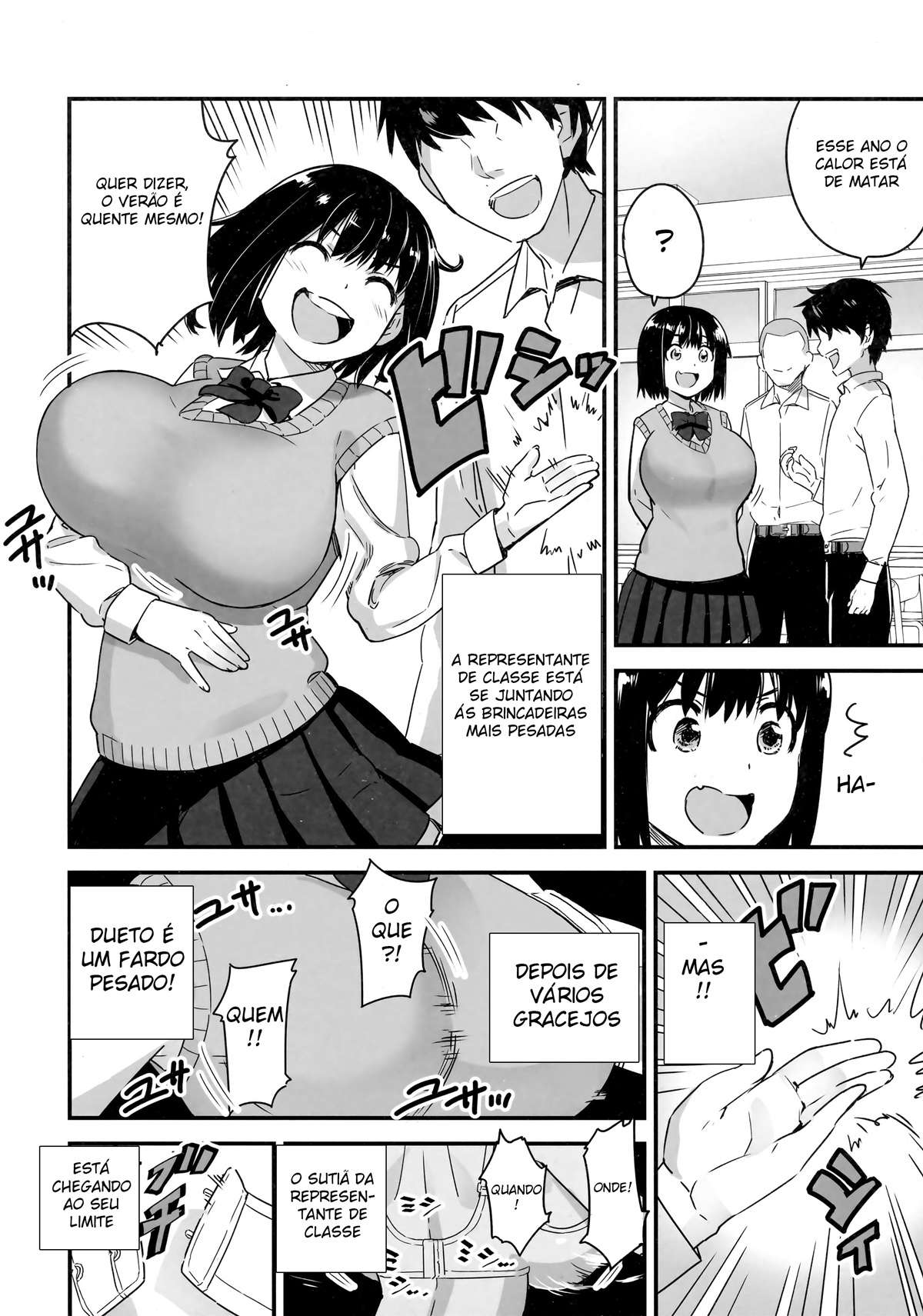 A Representante de Classe Está Sem Roupa
