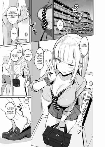 Ecchi na Gal JK ga Kyokon Zetsurin Oji-san to Pakoru Yatsu - Foto 2