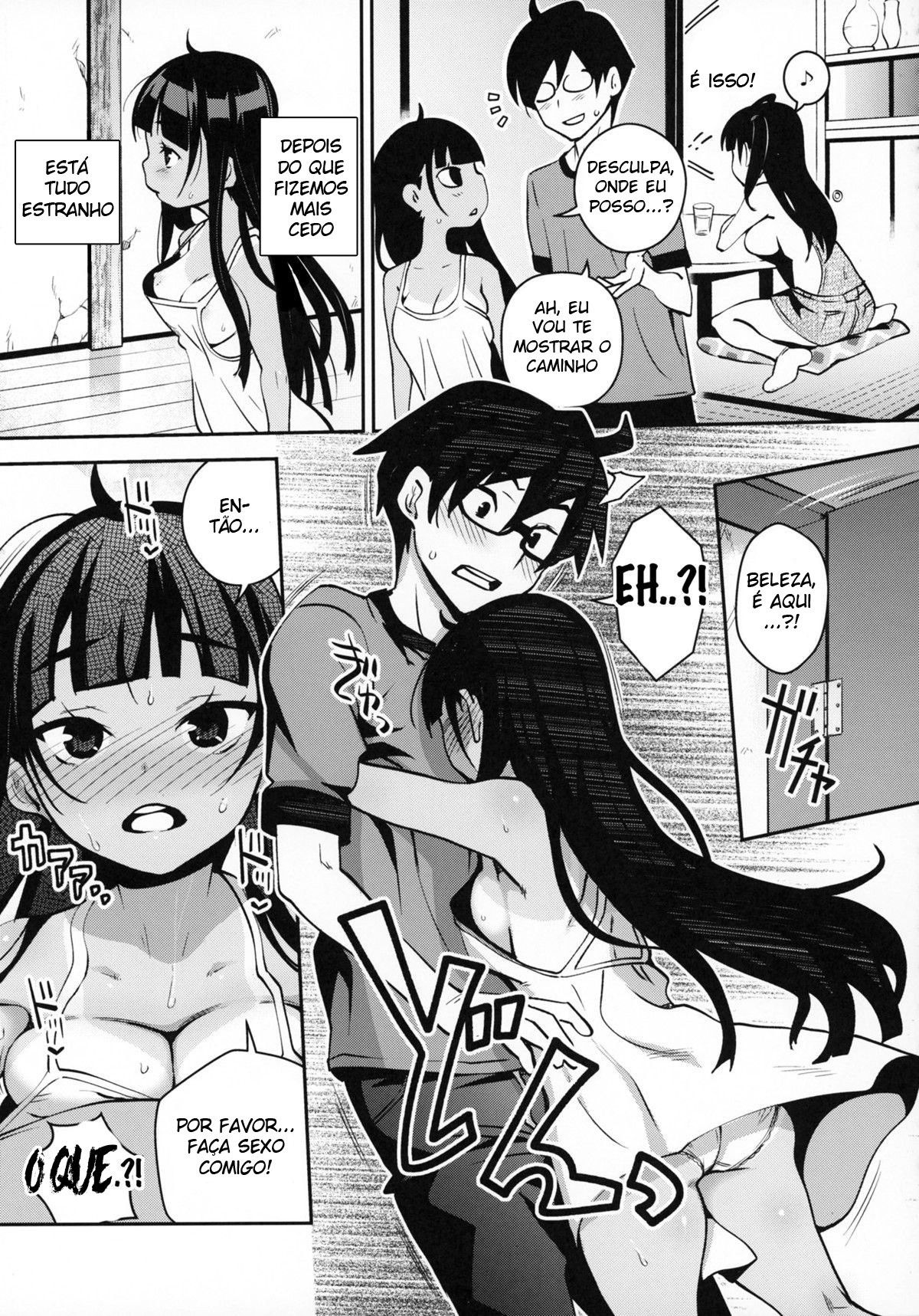 Inakax 4! Relações Amorosas Com Minha Prima, Anzu-Chan 3P-Hen