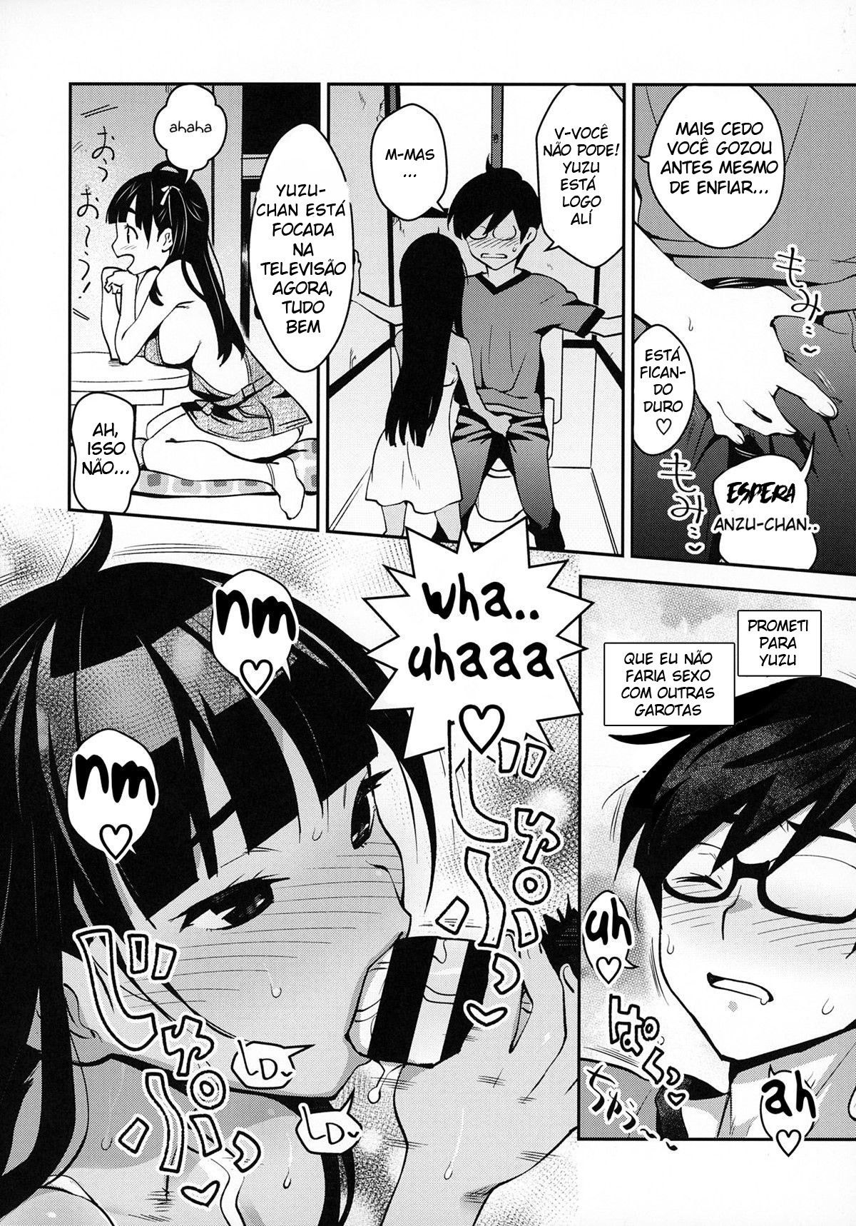 Inakax 4! Relações Amorosas Com Minha Prima, Anzu-Chan 3P-Hen