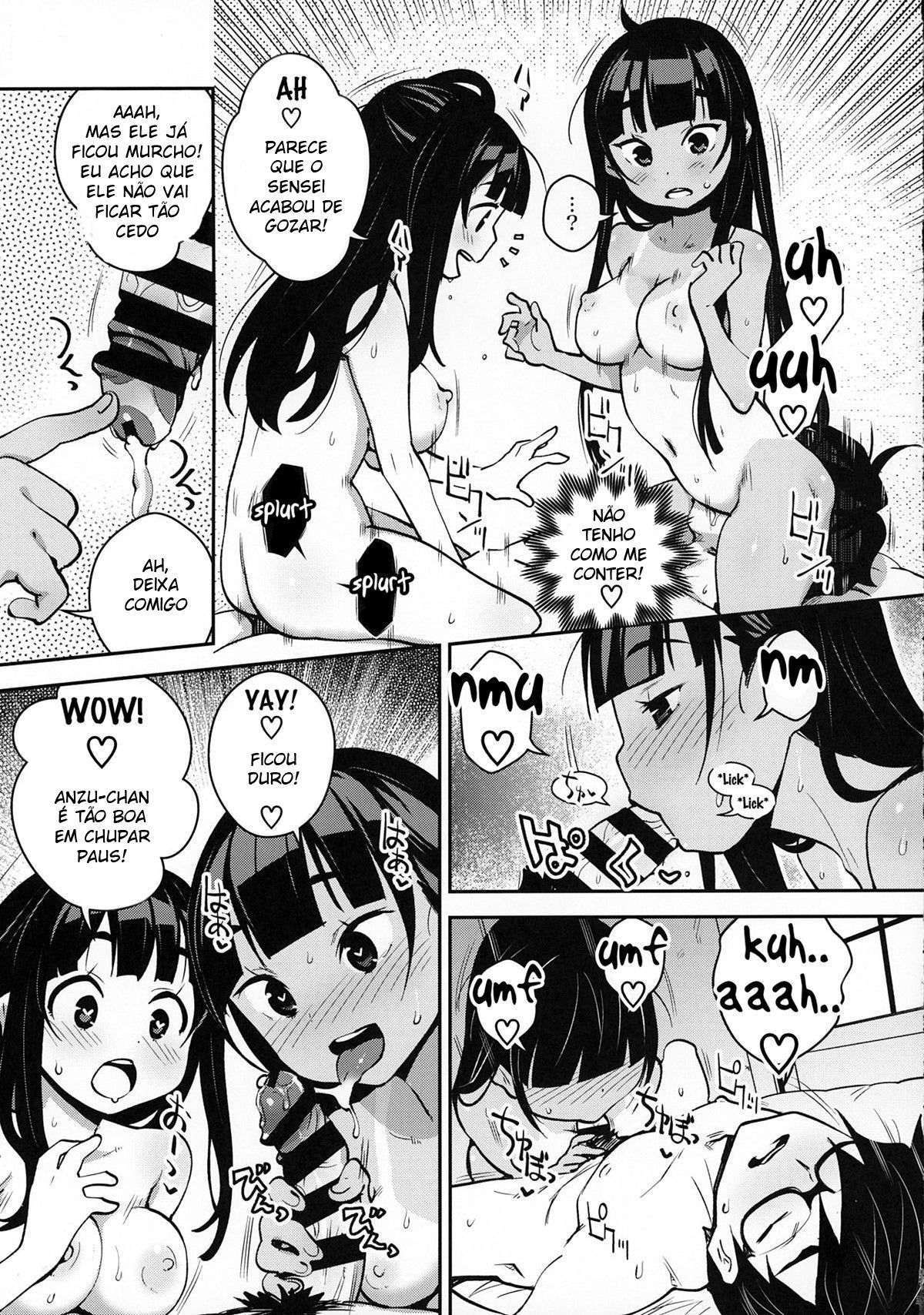 Inakax 4! Relações Amorosas Com Minha Prima, Anzu-Chan 3P-Hen