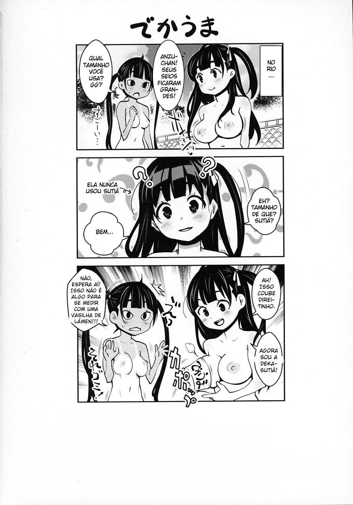 Inakax 4! Relações Amorosas Com Minha Prima, Anzu-Chan 3P-Hen