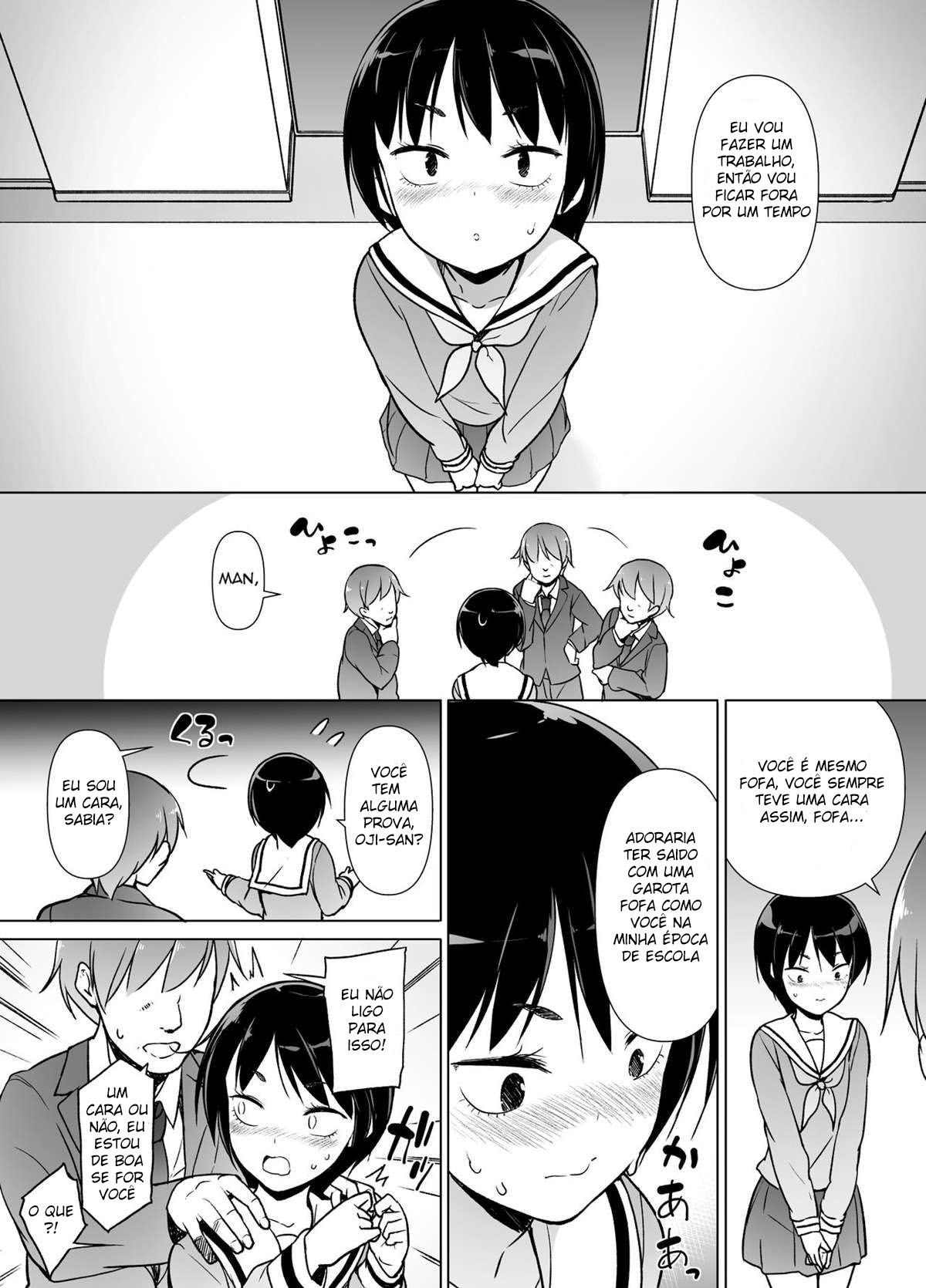 Josoukko no Boku wa Tonari no Oji-san no Mono ni Naru