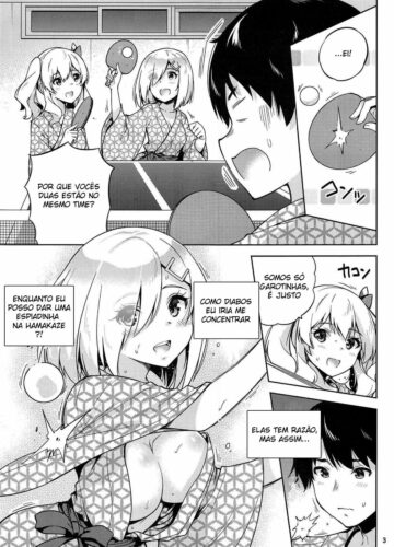 Kashima e Hamakaze Vestindo Yukatas na Fonte Termal - Foto 4