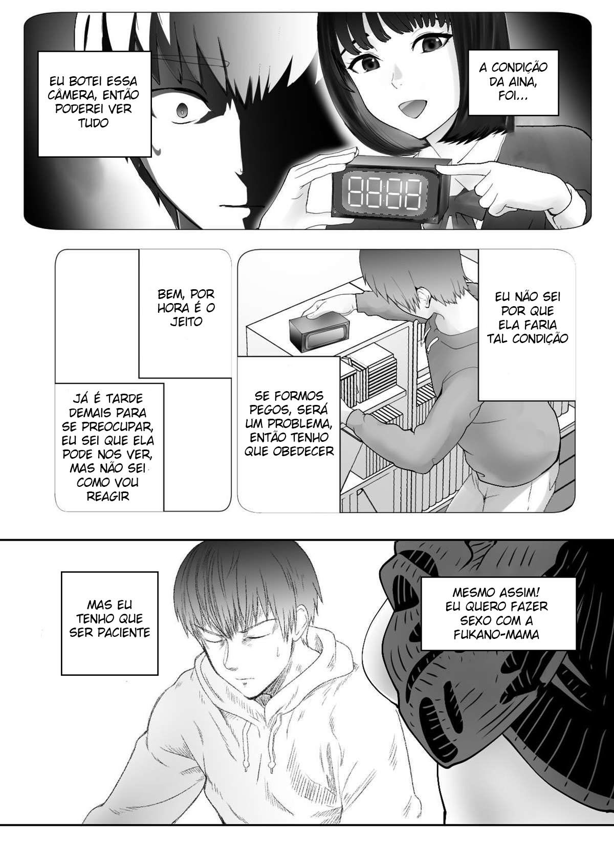 [Pink Sakuhin Okiba (Pink Taro) Meu Amigo de Infância Está Fazendo Sexo com Minha Mãe 4
