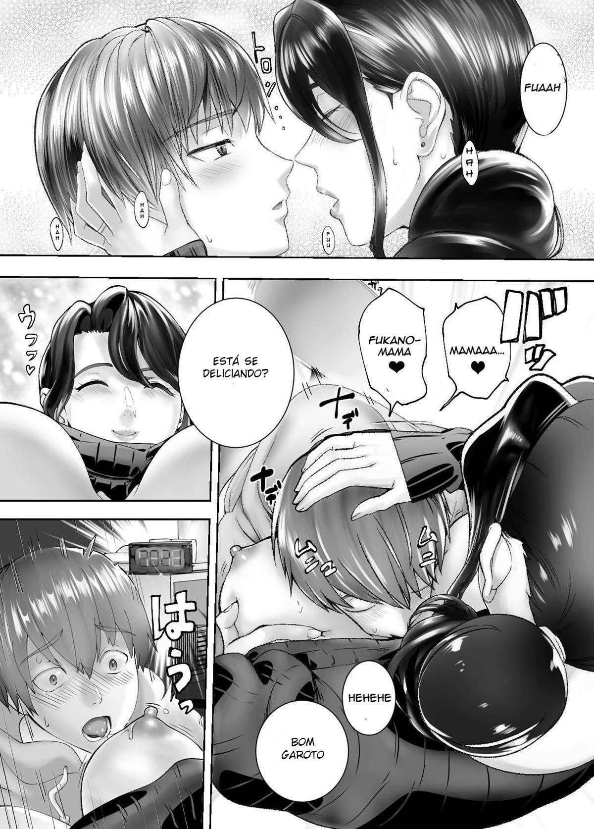 [Pink Sakuhin Okiba (Pink Taro) Meu Amigo de Infância Está Fazendo Sexo com Minha Mãe 4
