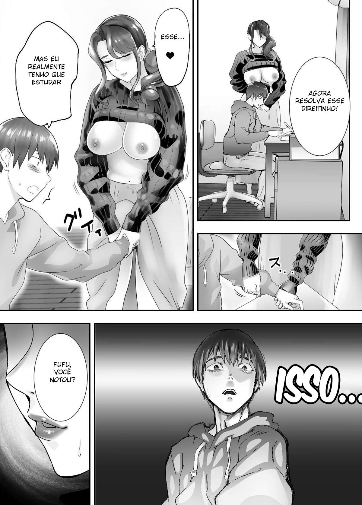 [Pink Sakuhin Okiba (Pink Taro) Meu Amigo de Infância Está Fazendo Sexo com Minha Mãe 4