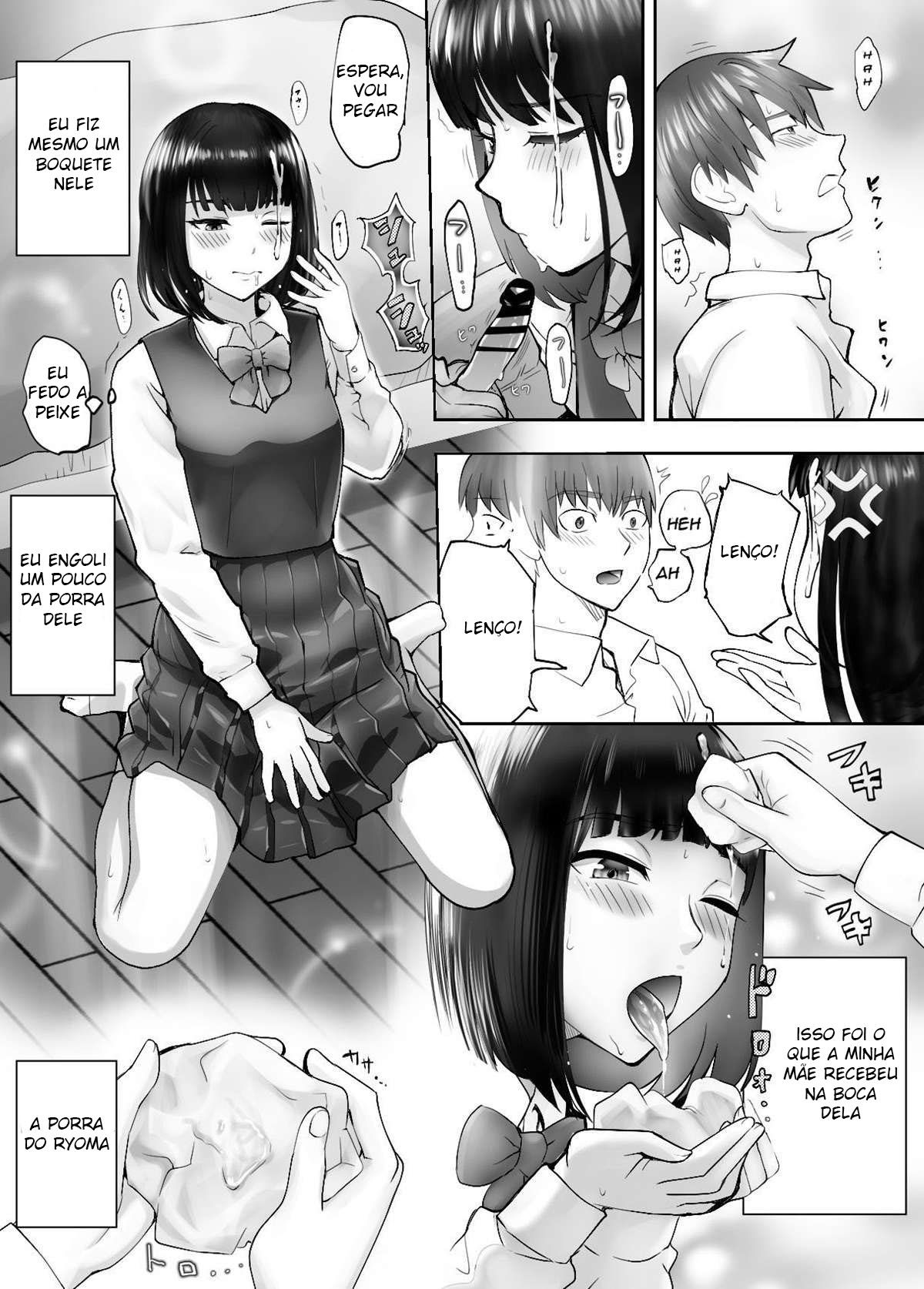 [Pink Sakuhin Okiba (Pink Taro) Meu Amigo de Infância Está Fazendo Sexo com Minha Mãe 4