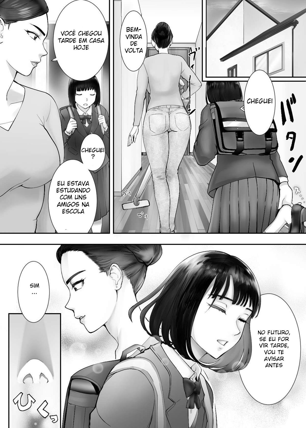 [Pink Sakuhin Okiba (Pink Taro) Meu Amigo de Infância Está Fazendo Sexo com Minha Mãe 4