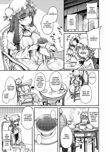(Touhou Project) O Buraco Pervertido No Meio da Biblioteca - Foto 2