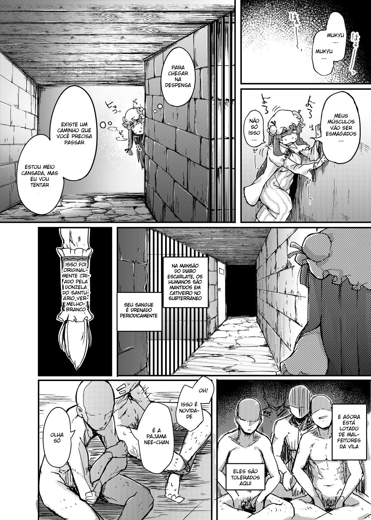 (Touhou Project) O Buraco Pervertido No Meio da Biblioteca
