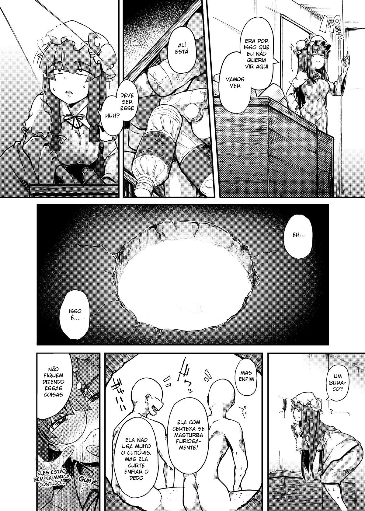 (Touhou Project) O Buraco Pervertido No Meio da Biblioteca