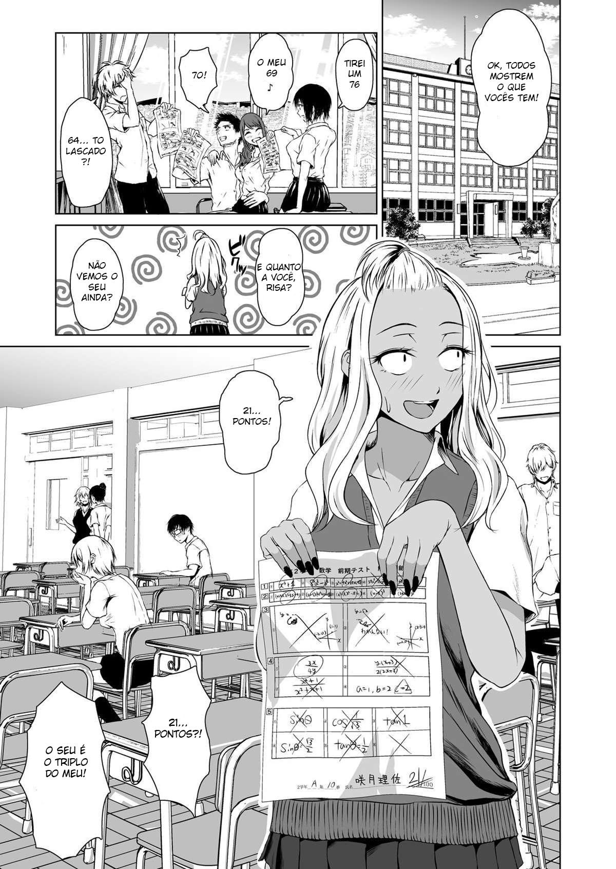 Uma longa relação de uma semana entre uma Gyaru e um Garoto Introvertido