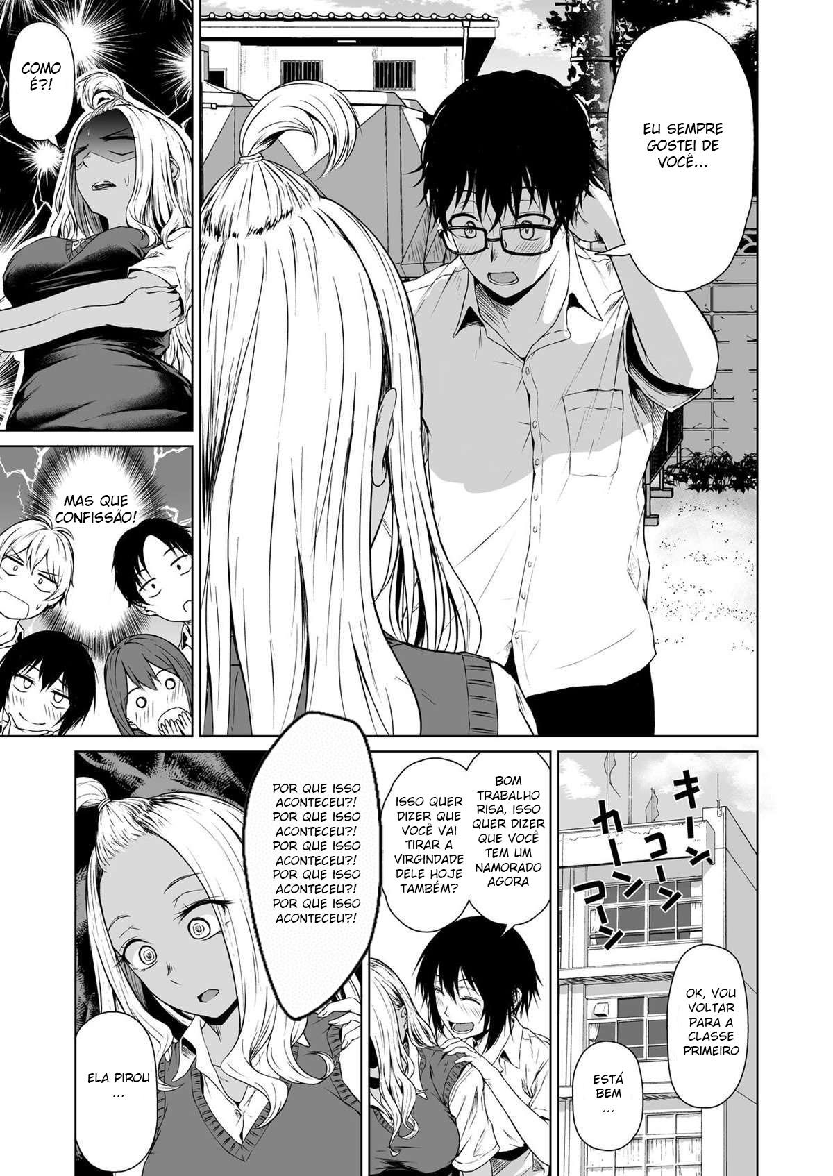 Uma longa relação de uma semana entre uma Gyaru e um Garoto Introvertido